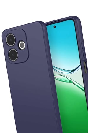 Newface Oppo A5 Pro 4G First Silikon - Lacivert
