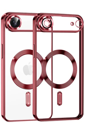 Newface Apple iPhone 17 Air Kross Magneticsafe Kapak - Kırmızı