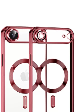 Newface Apple iPhone 17 Air Kross Magneticsafe Kapak - Kırmızı