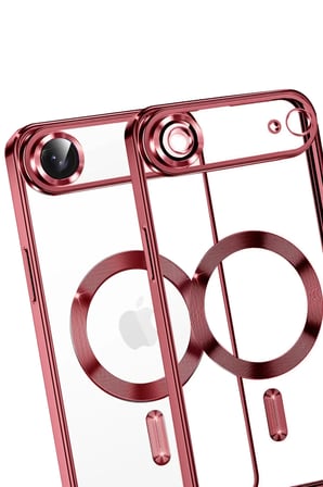Newface Apple iPhone 17 Air Kross Magneticsafe Kapak - Kırmızı