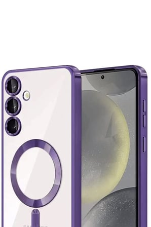 Newface Samsung Galaxy A15 4G Kross Magneticsafe Kapak - Mor