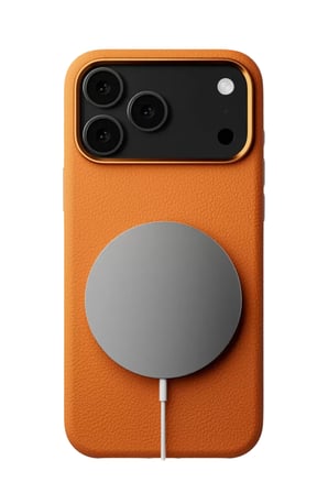 Joko Apple iPhone 17 Pro Wonder Deri Magsafe Kapak - Turuncu