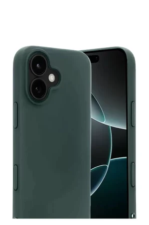 Newface Apple iPhone 17 First Silikon - Koyu Yeşil