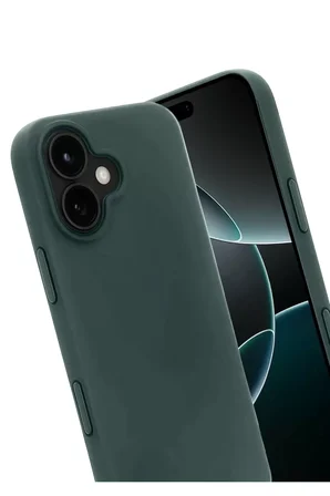 Newface Apple iPhone 17 First Silikon - Koyu Yeşil