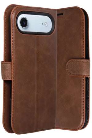Newface Apple iPhone 17 Air Trend S Plus Kapaklı Kılıf - Taba