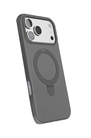Newface Apple iPhone 17 Pro Max Regal Magsafe Standlı Kapak - Titan Gri