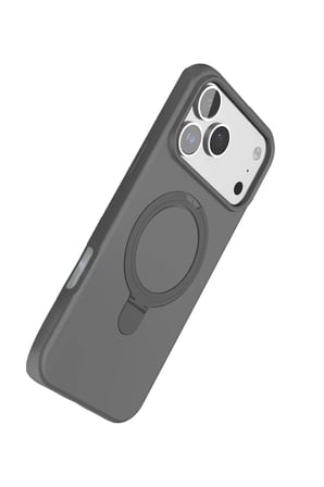 Newface Apple iPhone 17 Pro Max Regal Magsafe Standlı Kapak - Titan Gri