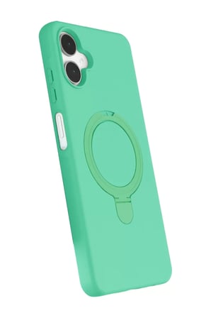 Newface Samsung Galaxy A06 Regal Magsafe Standlı Kapak - Yeşil