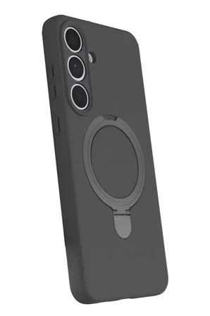 Newface Samsung Galaxy S24 FE Regal Magsafe Standlı Kapak - Titan Gri