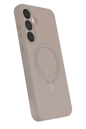Newface Samsung Galaxy A35 5G Regal Magsafe Standlı Kapak - Çöl Titanyum