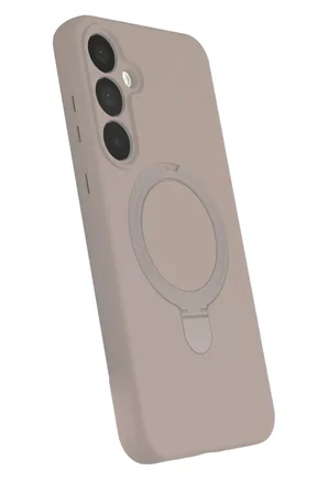 Newface Samsung Galaxy A25 5G Regal Magsafe Standlı Kapak - Çöl Titanyum