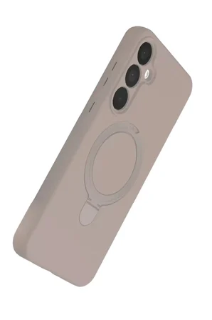 Newface Samsung Galaxy A25 5G Regal Magsafe Standlı Kapak - Çöl Titanyum