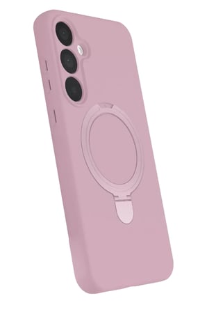 Newface Samsung Galaxy A15 4G Regal Magsafe Standlı Kapak - Açık Pembe