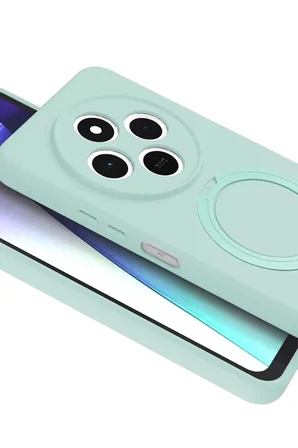 Newface Xiaomi Redmi 14C Regal Magsafe Standlı Kapak - Su Yeşili
