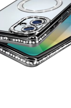 Newface Samsung Galaxy A06 Joke Simli Magneticsafe Kılıf - Siyah