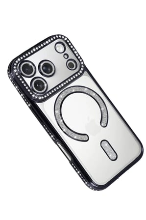 Newface Apple iPhone 17 Pro Max Joke Simli Magneticsafe Kılıf - Siyah