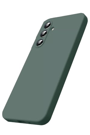 Newface Samsung Galaxy S25 FE First Silikon - Koyu Yeşil