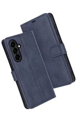 Newface Samsung Galaxy S25 FE Trend S Plus Kapaklı Kılıf - Lacivert