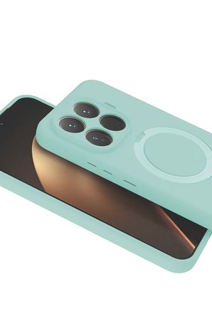 Newface Xiaomi Mi 15T Pro Regal Magsafe Standlı Kapak - Su Yeşili