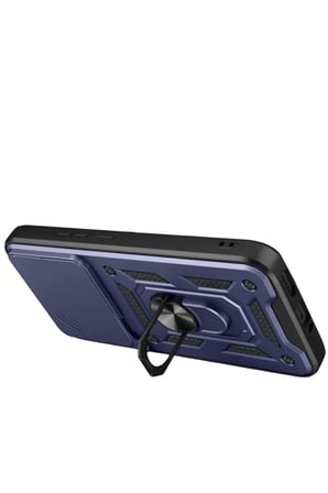 Newface Xiaomi Mi 15T Pro Pars Lens Yüzüklü Silikon - Lacivert