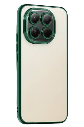 Newface Xiaomi Mi 15 Razer Lensli Silikon - Yeşil