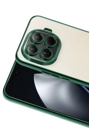 Newface Xiaomi Mi 15T Pro Razer Lensli Silikon - Yeşil