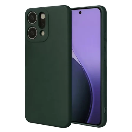 Newface Oppo Reno 14 First Silikon - Koyu Yeşil