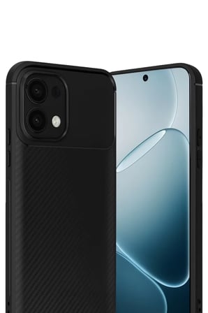 Newface Oppo A6 Pro 4G Auto Focus Karbon Kapak - Siyah