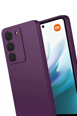 Newface Xiaomi Redmi 15 4G First Silikon - Mürdüm