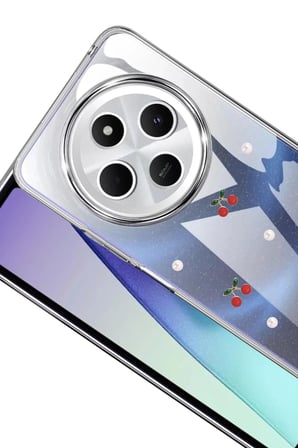 Newface Xiaomi Redmi 14C Fiyonk Desenli Kapak - Desen 9