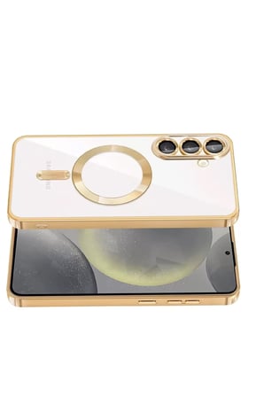 Newface Samsung Galaxy S26 Plus Kross Magneticsafe Kapak - Gold