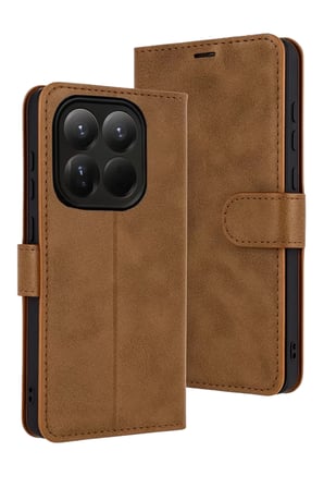 Newface Xiaomi Mi 15T Trend S Plus Kapaklı Kılıf - Taba