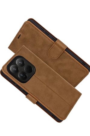 Newface Xiaomi Mi 15T Trend S Plus Kapaklı Kılıf - Taba