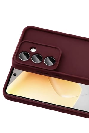 Newface Samsung Galaxy A57 5G Viera Silikon - Bordo
