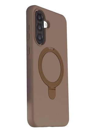 Newface Samsung Galaxy A37 5G Regal Magsafe Standlı Kapak - Çöl Titanyum