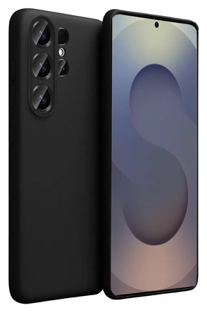 Newface Samsung Galaxy S26 Ultra Nano içi Kadife Silikon - Siyah