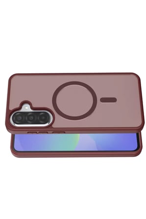 Joko Samsung Galaxy A17 5G Jota Magsafe Kapak - Bordo