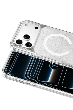 Onegif Apple iPhone 17 Pro Sora Simli Magsafe Kapak - Beyaz
