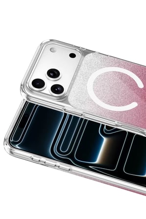 Onegif Apple iPhone 17 Pro Sora Simli Magsafe Kapak - Kırmızı