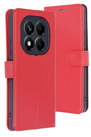 Newface Xiaomi Redmi Note 15 Pro 4G Trend S Plus Kapaklı Kılıf - Kırmızı