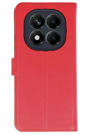 Newface Xiaomi Redmi Note 15 Pro 4G Trend S Plus Kapaklı Kılıf - Kırmızı