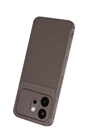 Newface Huawei Honor 600 Auto Focus Karbon Kapak - Gri