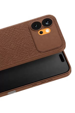 Newface Huawei Honor 600 Thermax Silikon Kılıf - Kahverengi
