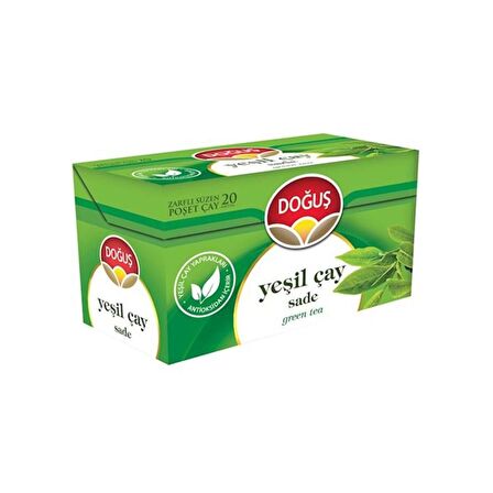 Doğuş - Yeşil Çay 20'li Süzen Poşet Çay