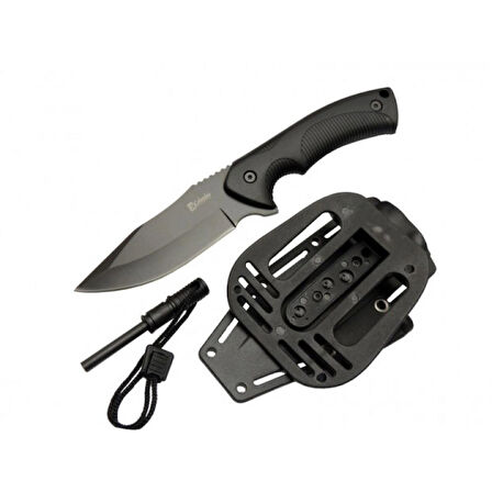 Columbia Company Tnt-1020-b Siyah Çubuklu Avcı Bıçağı