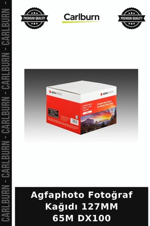 Delux Serisi Agfaphoto Fotoğraf Kağıdı 127MM 65M DX100 Baskı Gereci Fotoğrafçılık Mat Ürün