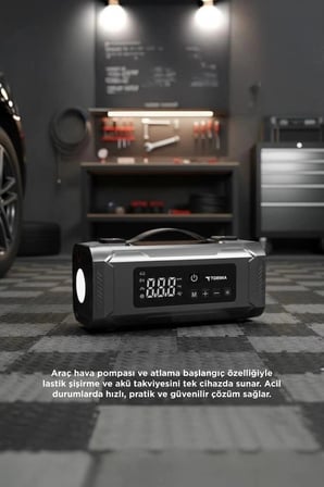 Özel Seri Torima Araç Hava Kompresörü APS04 Güç Kaynağı Acil Durum Seti Motor Ekipmanı