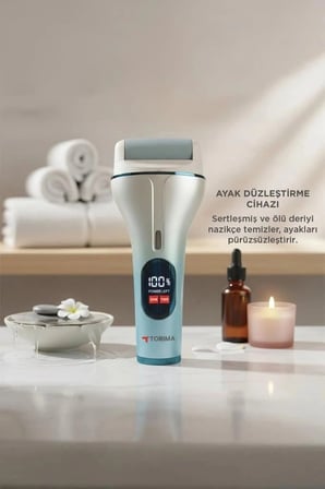 Premium Torima Ayak Bakım Törpüsü BCM 1138T Beyaz Ürün Alet Salon