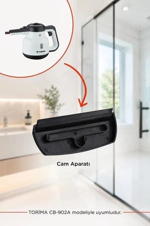 Özel Seri Torima Buharlı Temizleyici Yedek Cam Aparatı CB902A Cihaz Ucu Ayna Başlığı Temizlik Aleti