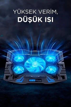 Premium Torima Laptop Soğutucu CF05 Siyah Aksesuar İs Tarz